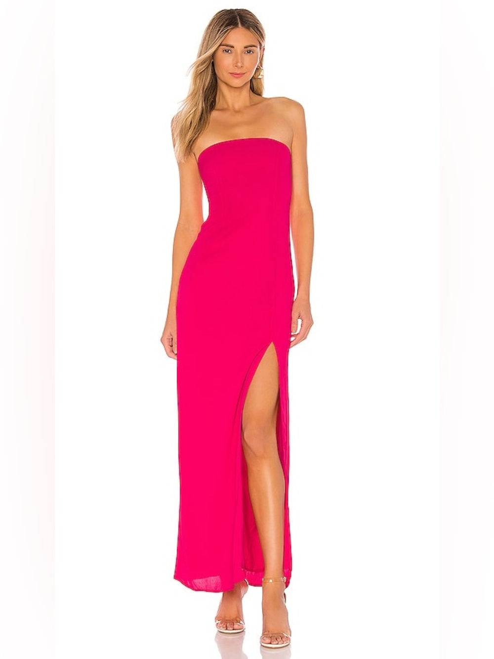 Revolve Superdown Strapless Maxi Dress